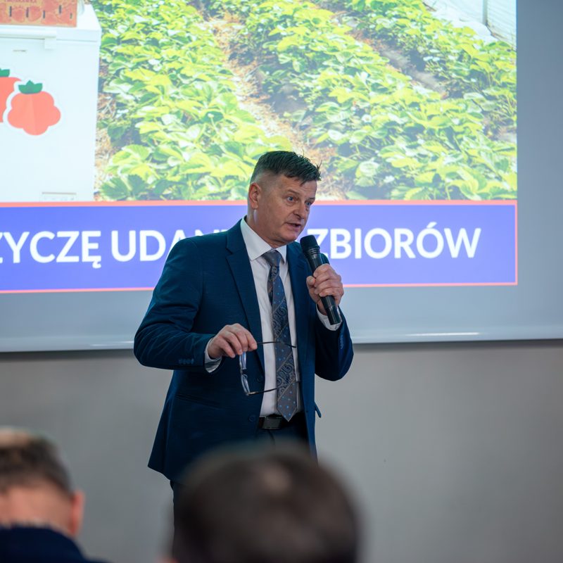 Prelegent na Kongresie Jagodowym 2026